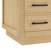 Custom image for Rift Oak with Matte Black Trim / Giotto Quartz / No Mirror