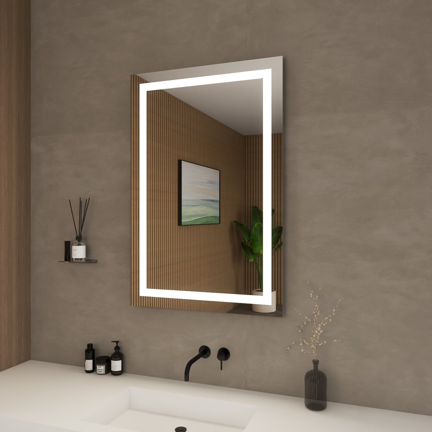 Carlton LED Bathroom Mirror 24 inch