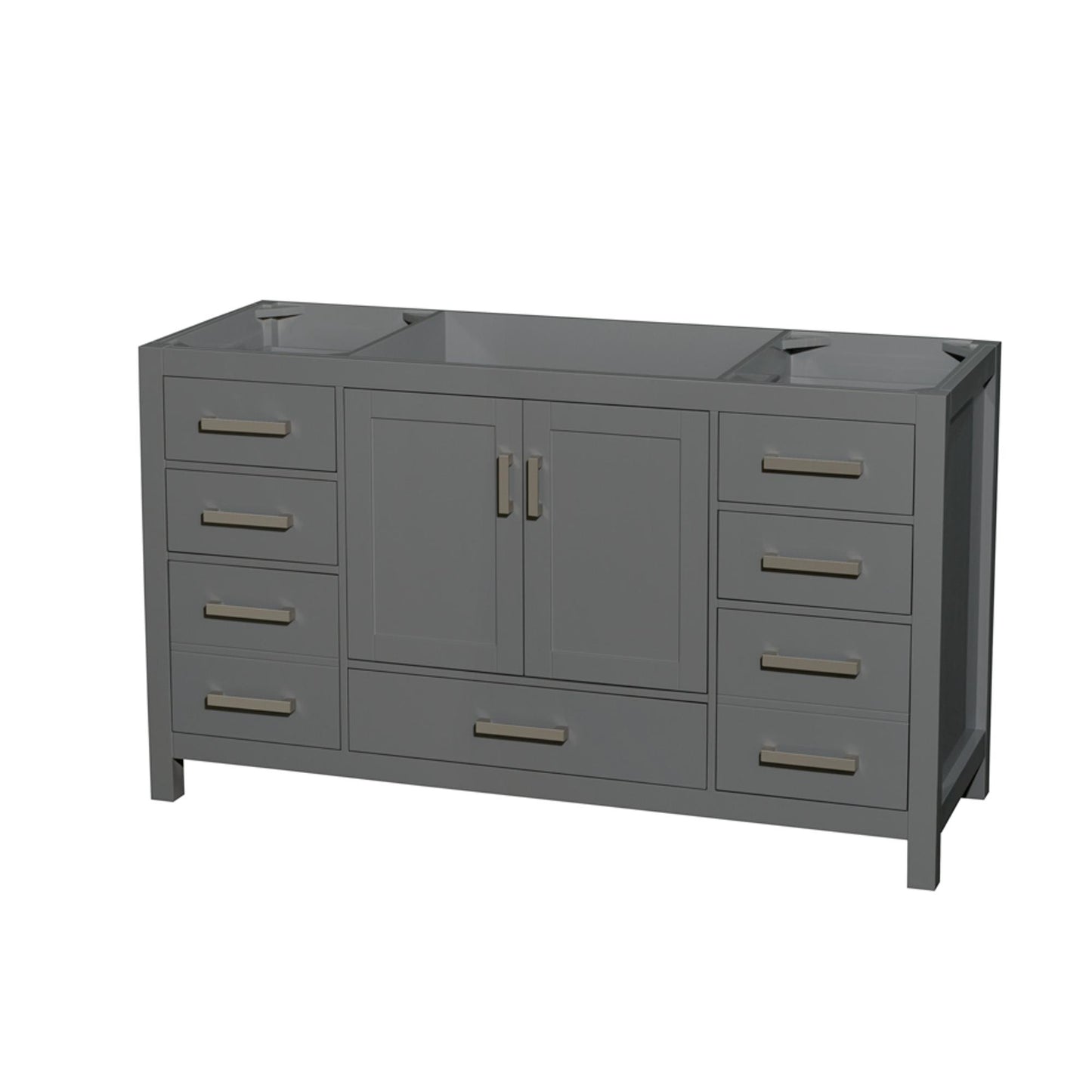 Sheffield Bathroom Vanity Cabinet 60 inch Single Sink