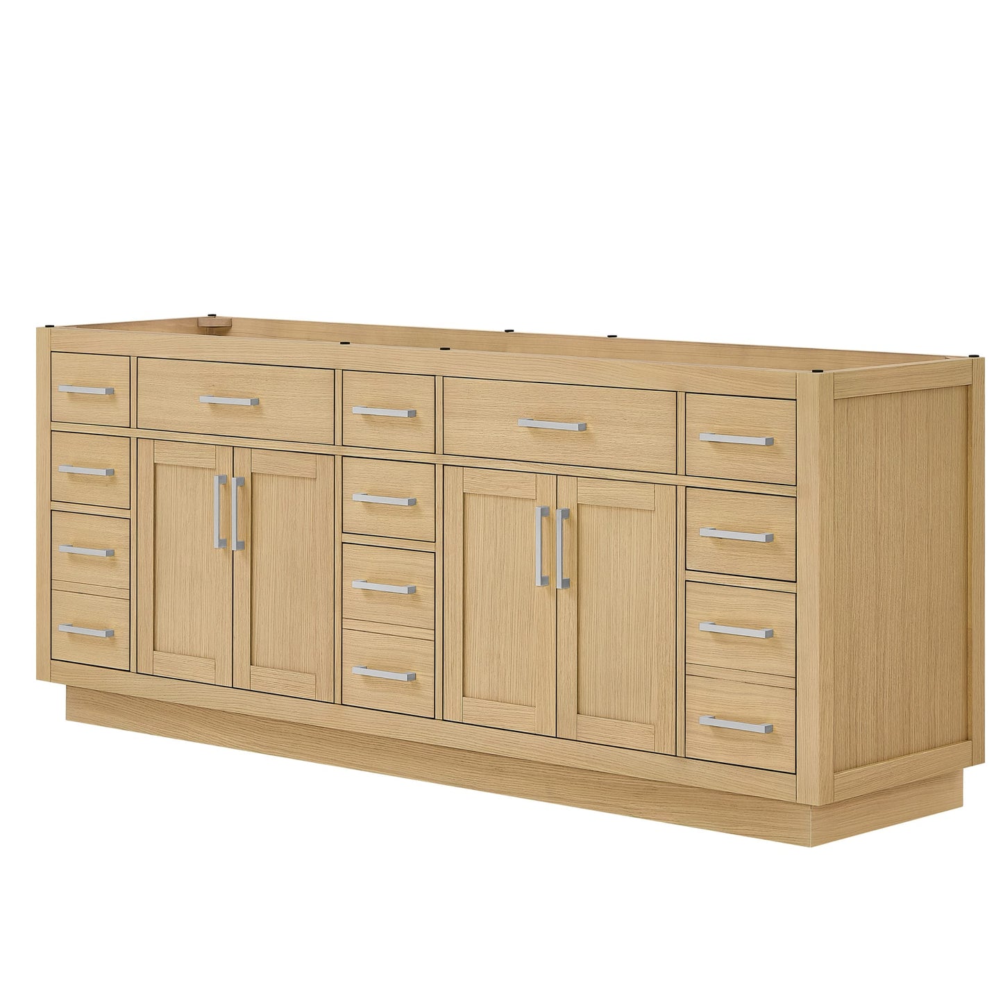 Beckett TK Bathroom Vanity Cabinet 84 inch Double Sink
