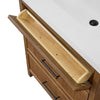 Custom image for Toasted Walnut with Matte Black Trim / No Mirror
