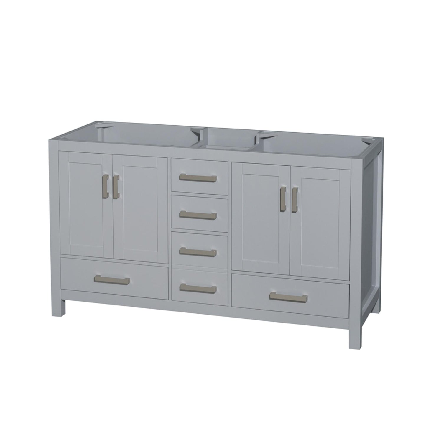 Sheffield Bathroom Vanity Cabinet 60 inch Double Sink