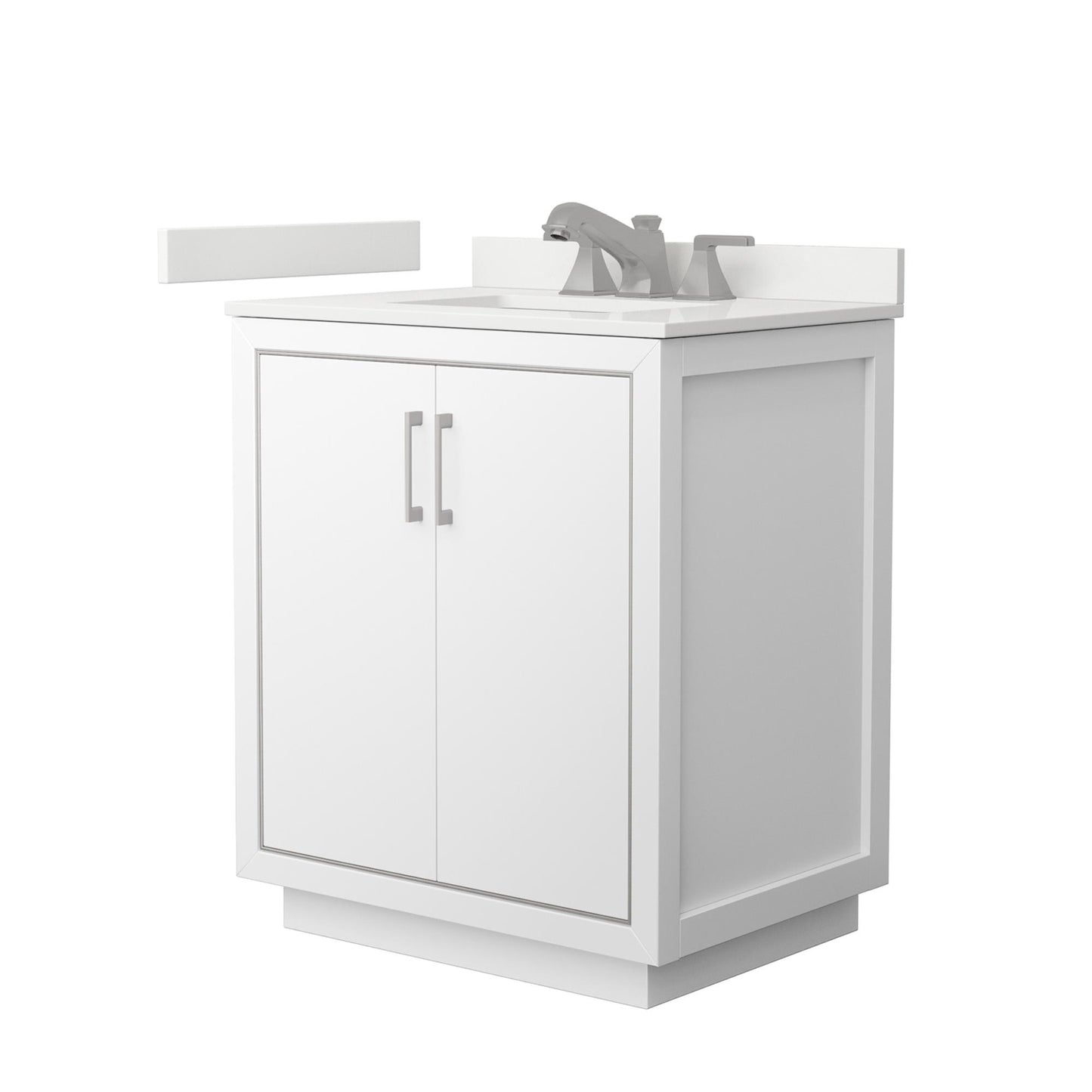 Icon Bathroom Vanity with Countertop 30 inch Single Sink 3-hole Faucet Setup