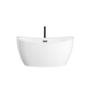 Custom image for White with Matte Black Trim
