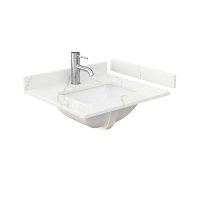 Countertop with Undermount Sink 24 inch Single hole