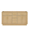 Custom image for Rift Oak with Brushed Gold Trim / No Mirror