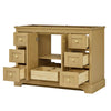 Custom image for Honey Oak with Brushed Gold Trim / No Mirror