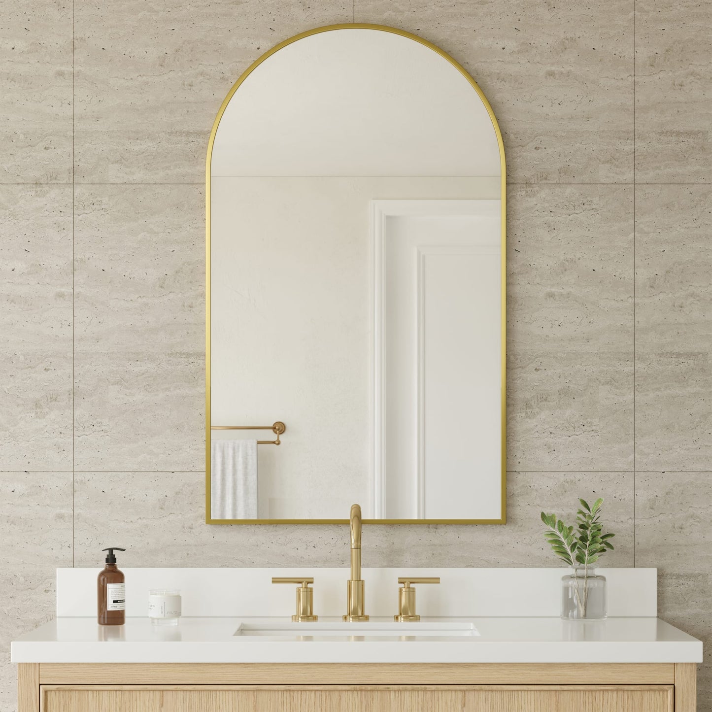 Hudson Bathroom Mirror 24 inch