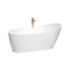 Custom image for White with Brushed Nickel Trim / 67
