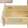 Custom image for Rift Oak with Brushed Nickel Trim / Carrara Cultured Marble / No Mirror