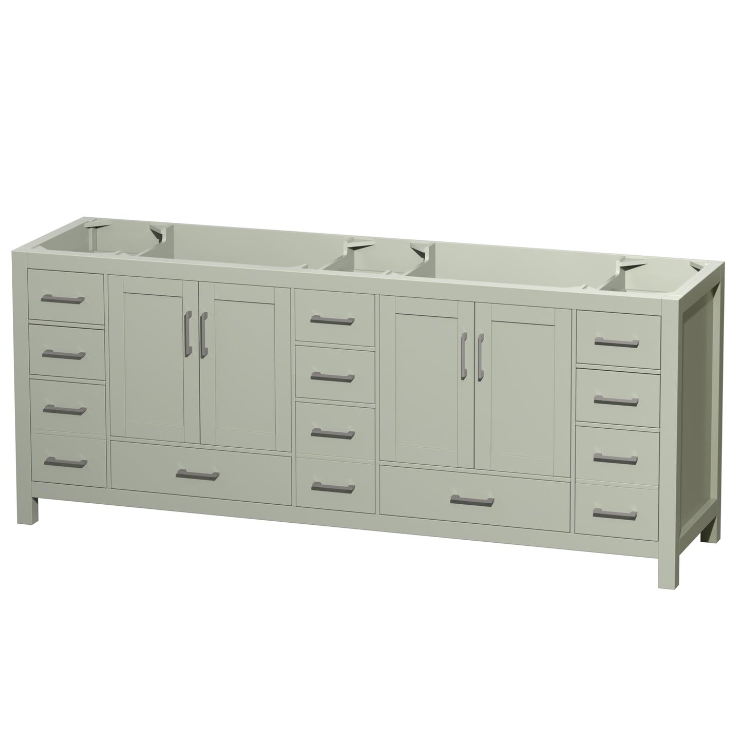 Sheffield Bathroom Vanity Cabinet 84 inch Double Sink