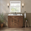 Custom image for Dark Oak with Matte Black Trim / Carrara Cultured Marble / No Mirror
