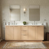 Custom image for Light Straw with Brushed Nickel Trim / Giotto Quartz / No Mirror