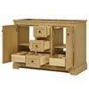 Custom image for Honey Oak with Matte Black Trim / No Mirror