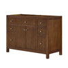 Custom image for Dark Walnut with Brushed Nickel Trim / No Mirror
