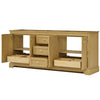 Custom image for Honey Oak with Brushed Gold Trim / No Mirror