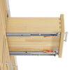 Custom image for Scandinavian Oak with Brushed Nickel Trim / No Mirror