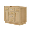 Custom image for Rift Oak with Brushed Nickel Trim / No Mirror