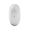 Custom image for White with Brushed Nickel Trim / 67