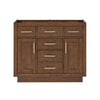 Custom image for Dark Oak with Brushed Nickel Trim / No Mirror