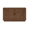 Custom image for Dark Oak with Matte Black Trim / No Mirror