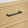 Custom image for Scandinavian Oak with Matte Black Trim / No Mirror
