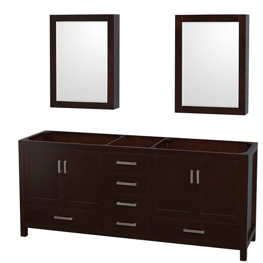 Sheffield Bathroom Vanity Cabinet 80 inch Double Sink