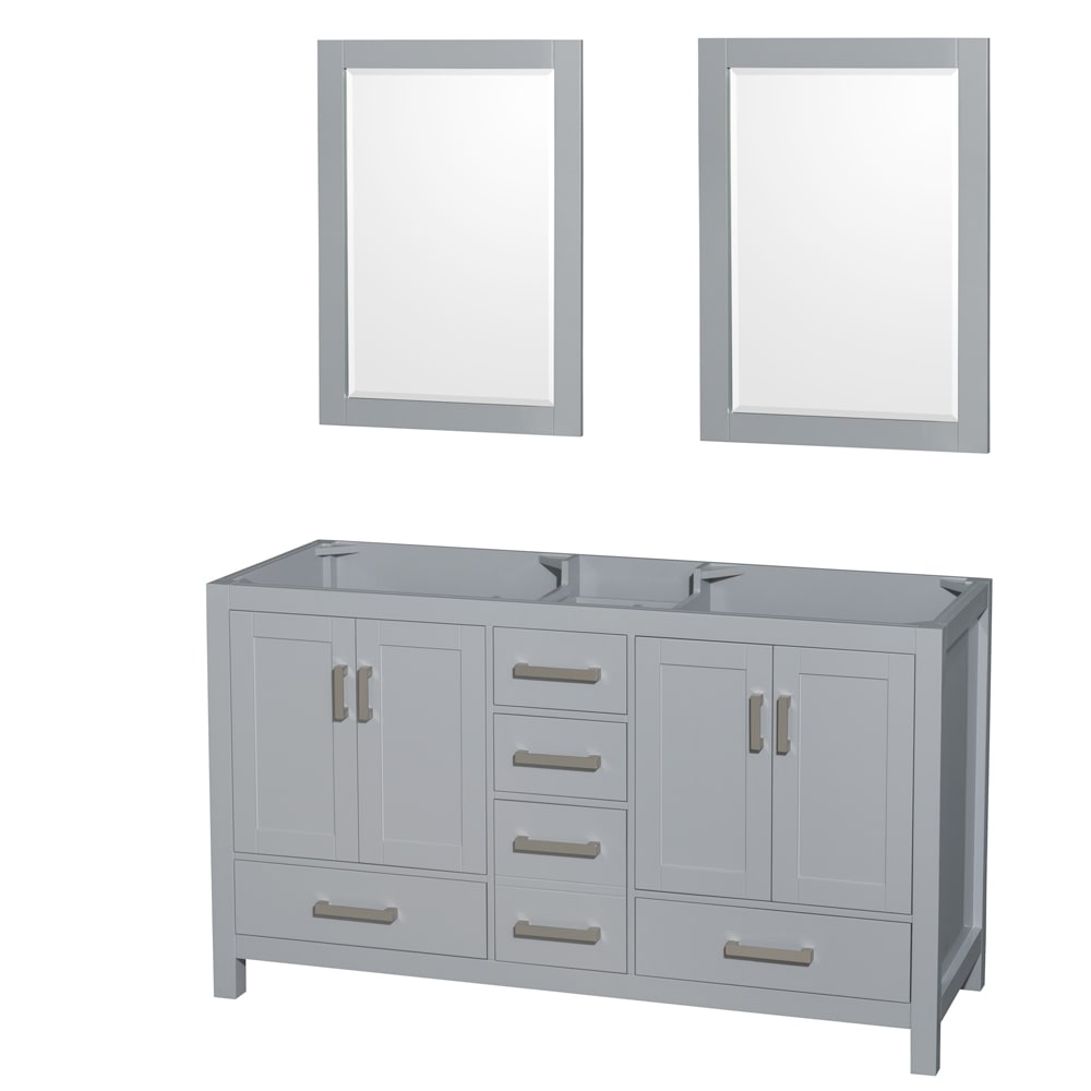 Sheffield Bathroom Vanity Cabinet 60 inch Double Sink