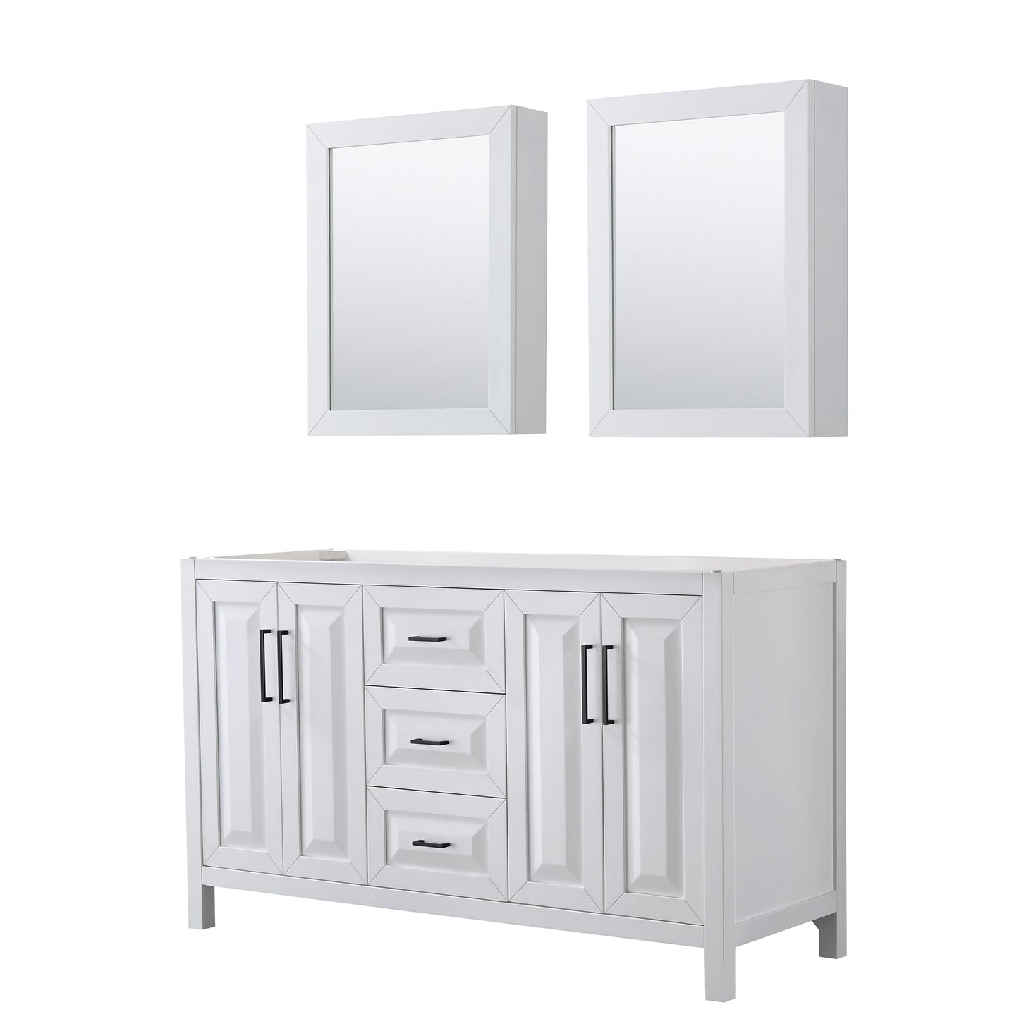 Daria Bathroom Vanity Cabinet 60 inch Double Sink