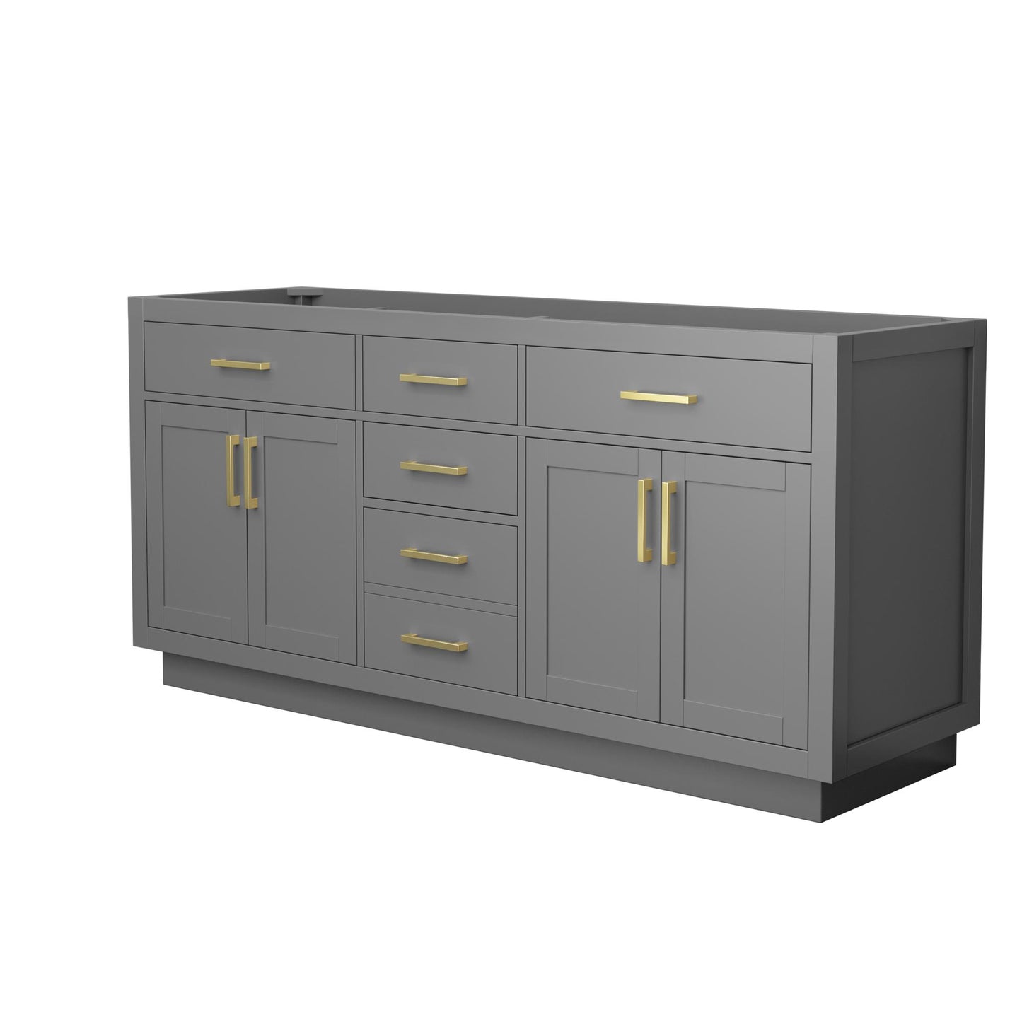 Beckett TK Bathroom Vanity Cabinet 72 inch Double Sink