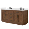 Custom image for Dark Oak with Matte Black Trim / Giotto Quartz / No Mirror
