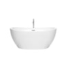 Custom image for White with Polished Chrome Trim / 55