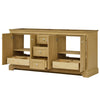 Custom image for Honey Oak with Polished Chrome Trim / No Mirror