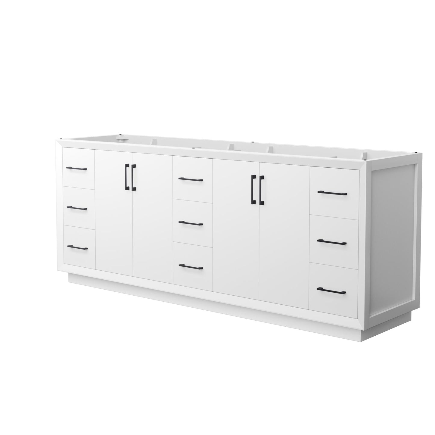 Strada Bathroom Vanity Cabinet 84 inch Double Sink