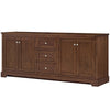 Custom image for Dark Walnut with Polished Chrome Trim / No Mirror