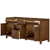 Custom image for Dark Walnut with Brushed Nickel Trim / No Mirror