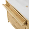 Custom image for Scandinavian Oak with Satin Bronze Trim / No Mirror