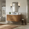 Custom image for Toasted Walnut with Matte Black Trim / Giotto Quartz / No Mirror