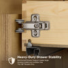 Custom image for Toasted Walnut with Brushed Nickel Trim / White Quartz / No Mirror