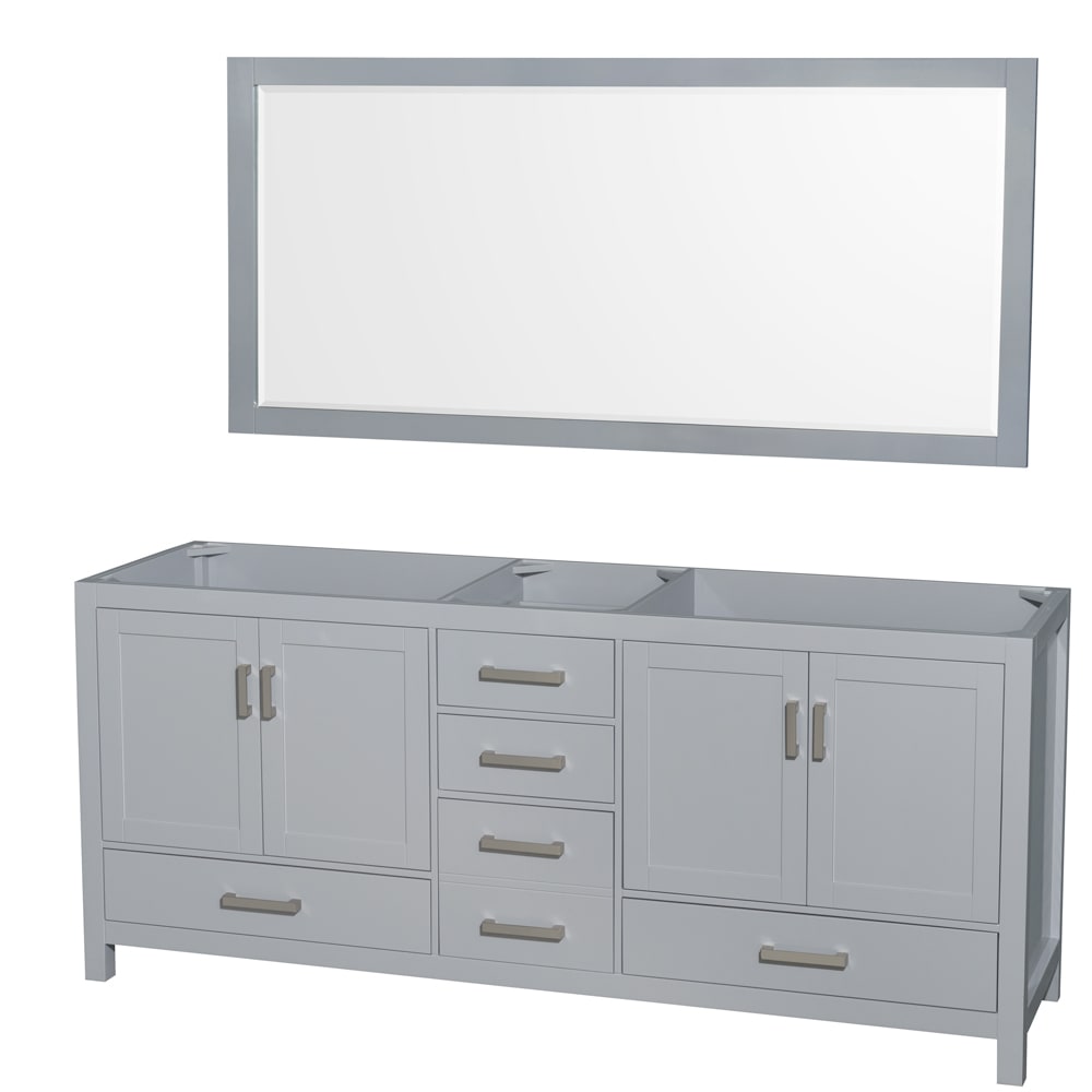 Sheffield Bathroom Vanity Cabinet 80 inch Double Sink