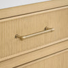 Custom image for Scandinavian Oak with Satin Bronze Trim / No Mirror