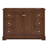 Custom image for Dark Walnut with Polished Chrome Trim / No Mirror