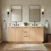 Custom image for Light Straw with Matte Black Trim / White Quartz / No Mirror