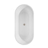 Custom image for White with Brushed Nickel Trim / 67