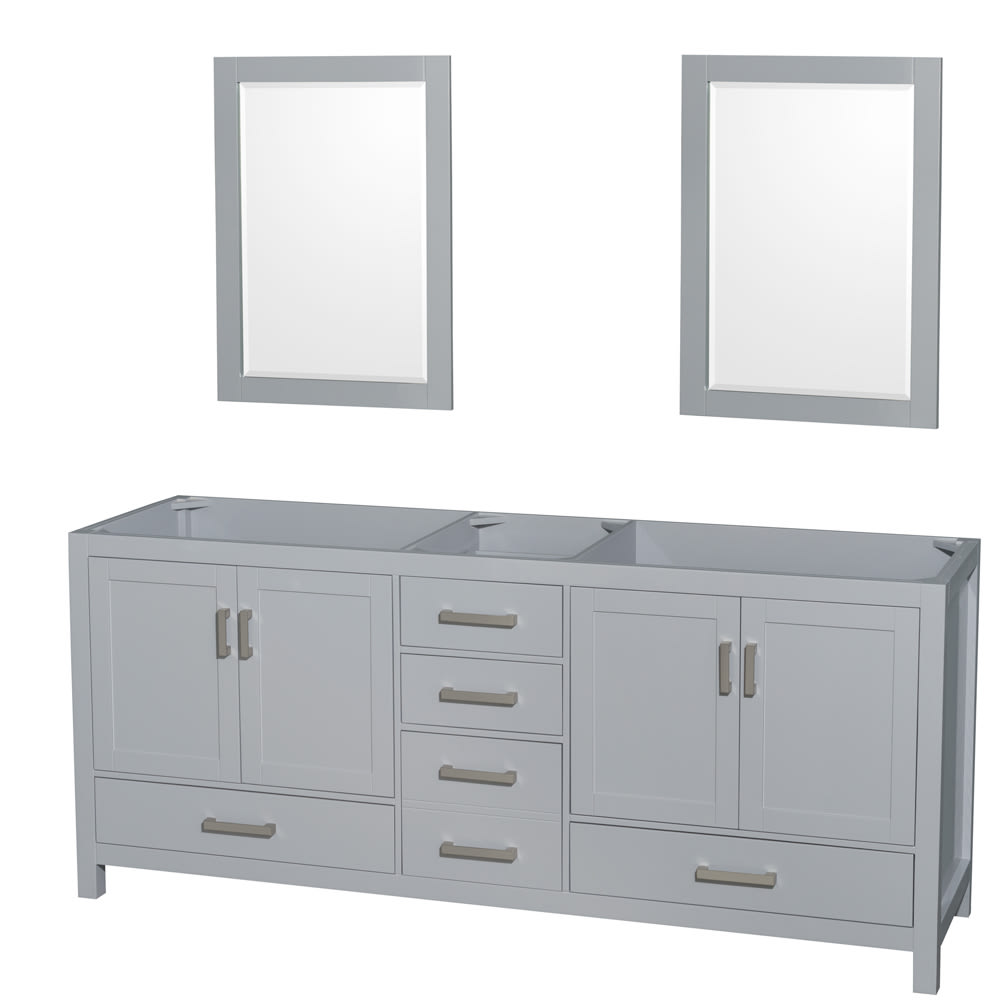 Sheffield Bathroom Vanity Cabinet 80 inch Double Sink