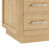 Custom image for Rift Oak with Brushed Nickel Trim / Carrara Cultured Marble / No Mirror