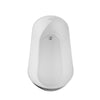 Custom image for White with Brushed Nickel Trim / 59