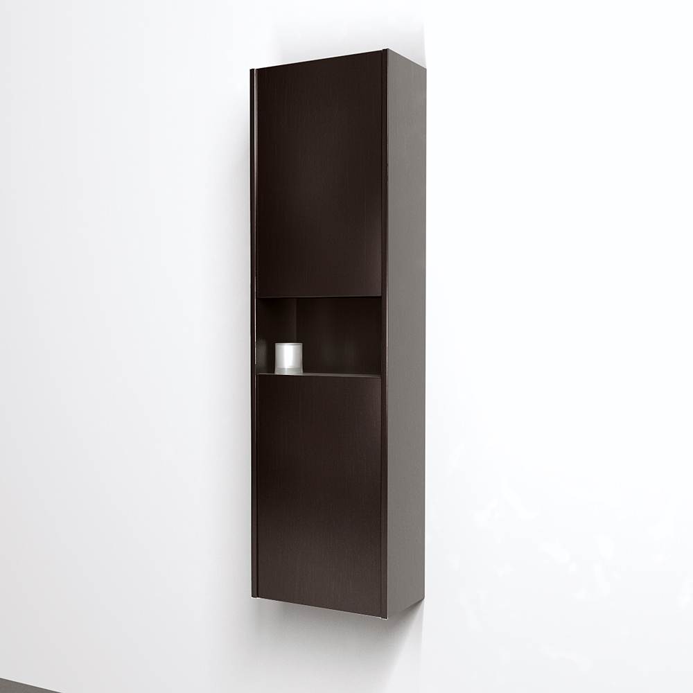 Sarah Storage Cabinet - Espresso  Beautiful bathroom furniture for every  home - Wyndham Collection