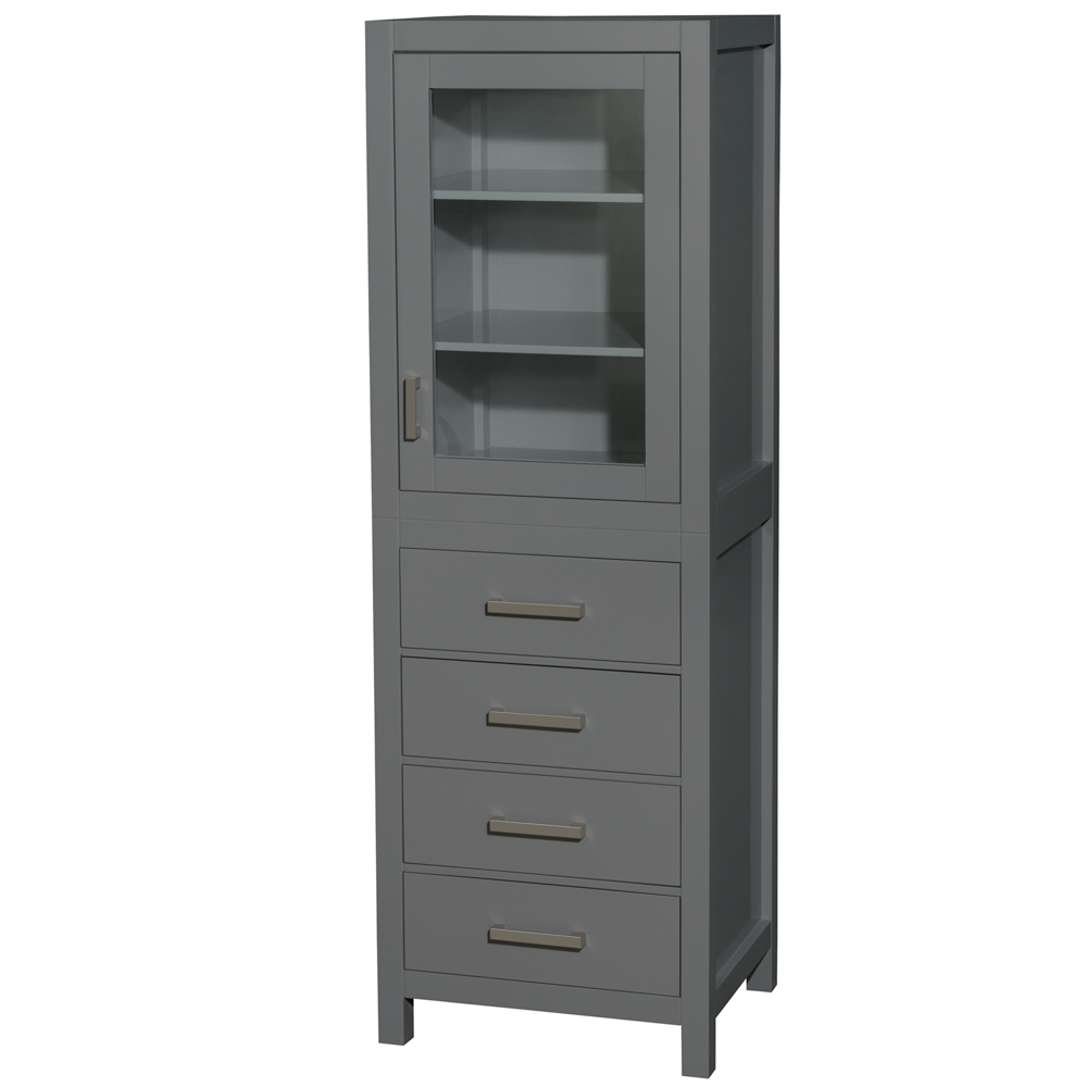 Sheffield Linen Tower - Dark Gray WC-1414-LT-DKG