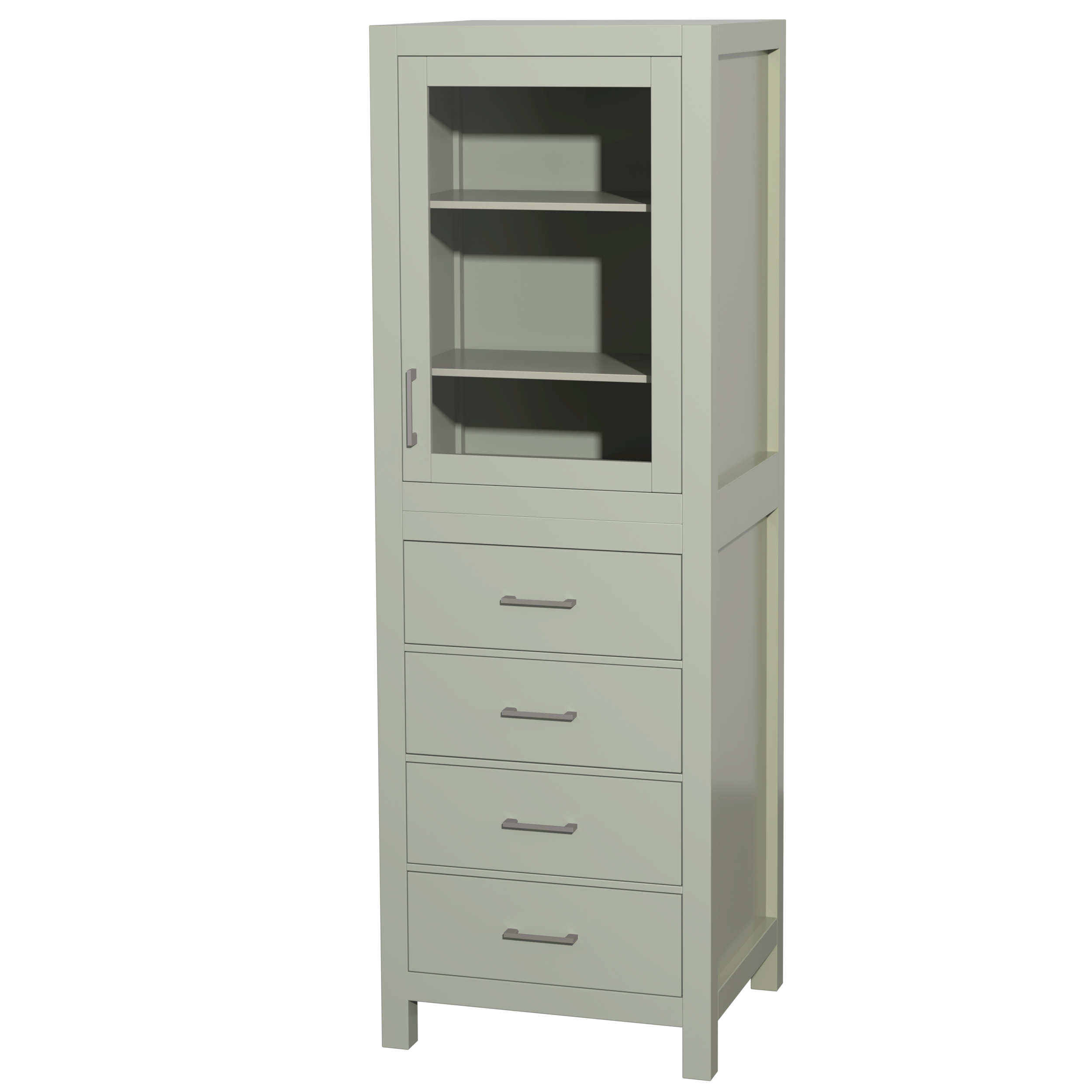 Sheffield Linen Tower - Light Green WC-1414-LT-LGN